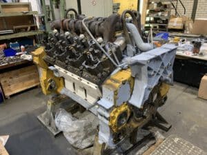 Caterpillar 3508B locomotive engine