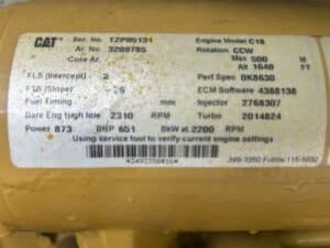 Caterpillar C18